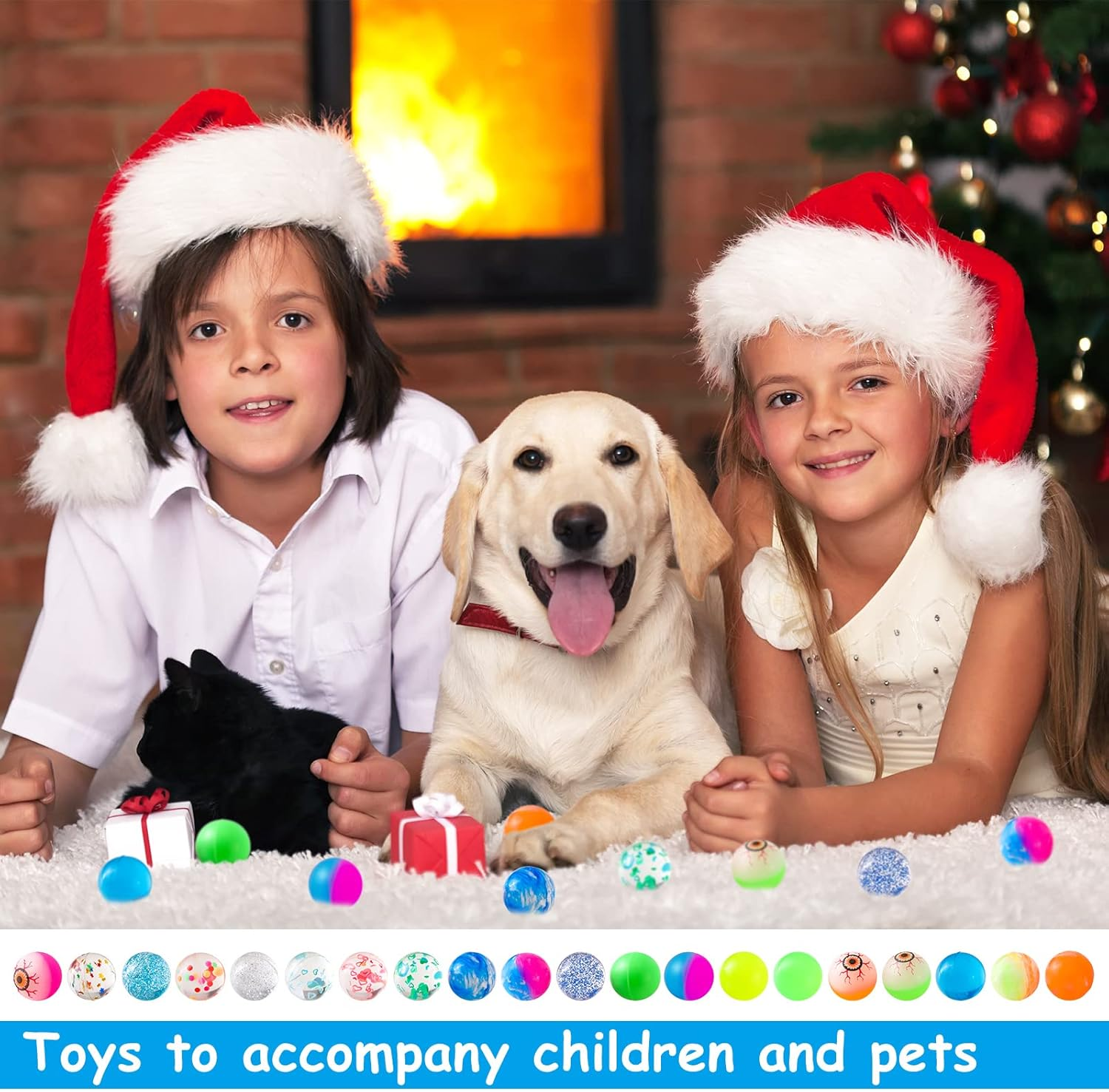 24 Pack Bouncy Balls 1.25 Inch Rubber Balls Translucent Small Bouncy Balls Assorted Colorful Bouncing Ball High Elasticity Mini Bouncy Balls for Cats and Dogs Outdoor Sports Interactive Games