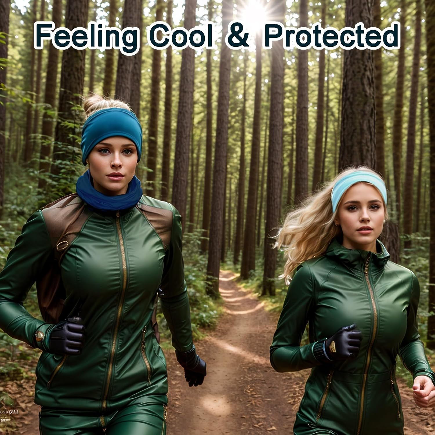 8 Pack Neck Gaiter Balaclava Gator Bandana Face Mask Cooling UV Protection Face Cover Neck Scarf for Men Women image number 4