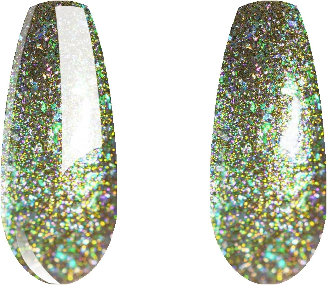 Vishine 16Ml Gel Nail Polish Shimmer Shine Multi-Chrome Galaxy Holographic Iridescent Chameleon Glitter Gel Polish M203 image number 2