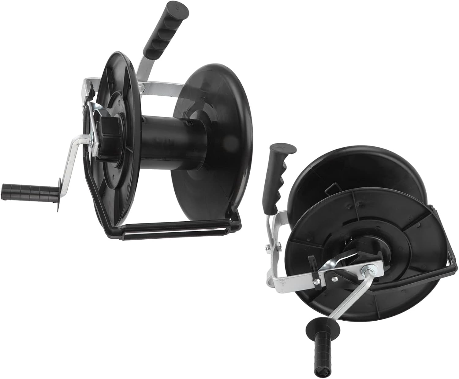 3:1 Gear Ratio, Manual Electric Fence Wire Reel, Locking Function, ABS Material, Wide Usage Cord Winder Reel for Farms, Pastures, Gardens (MLD-005) image number 5