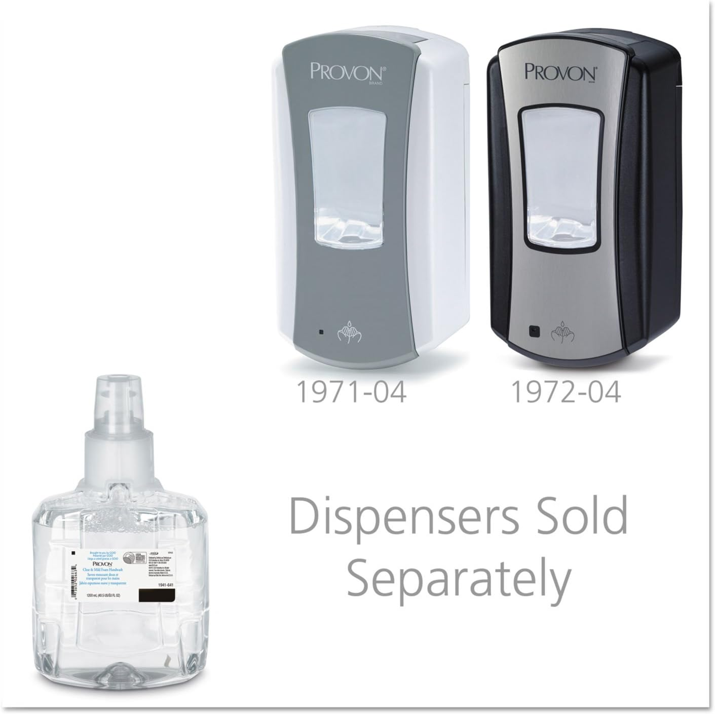 Clear & Mild Foam Hand Wash, 1200Ml Refill, Unscented image number 5