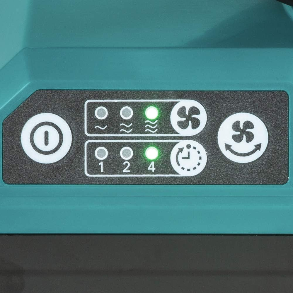 Makita Jobsite 18 V, 250 Mm Fan with Swing Neck image number 2