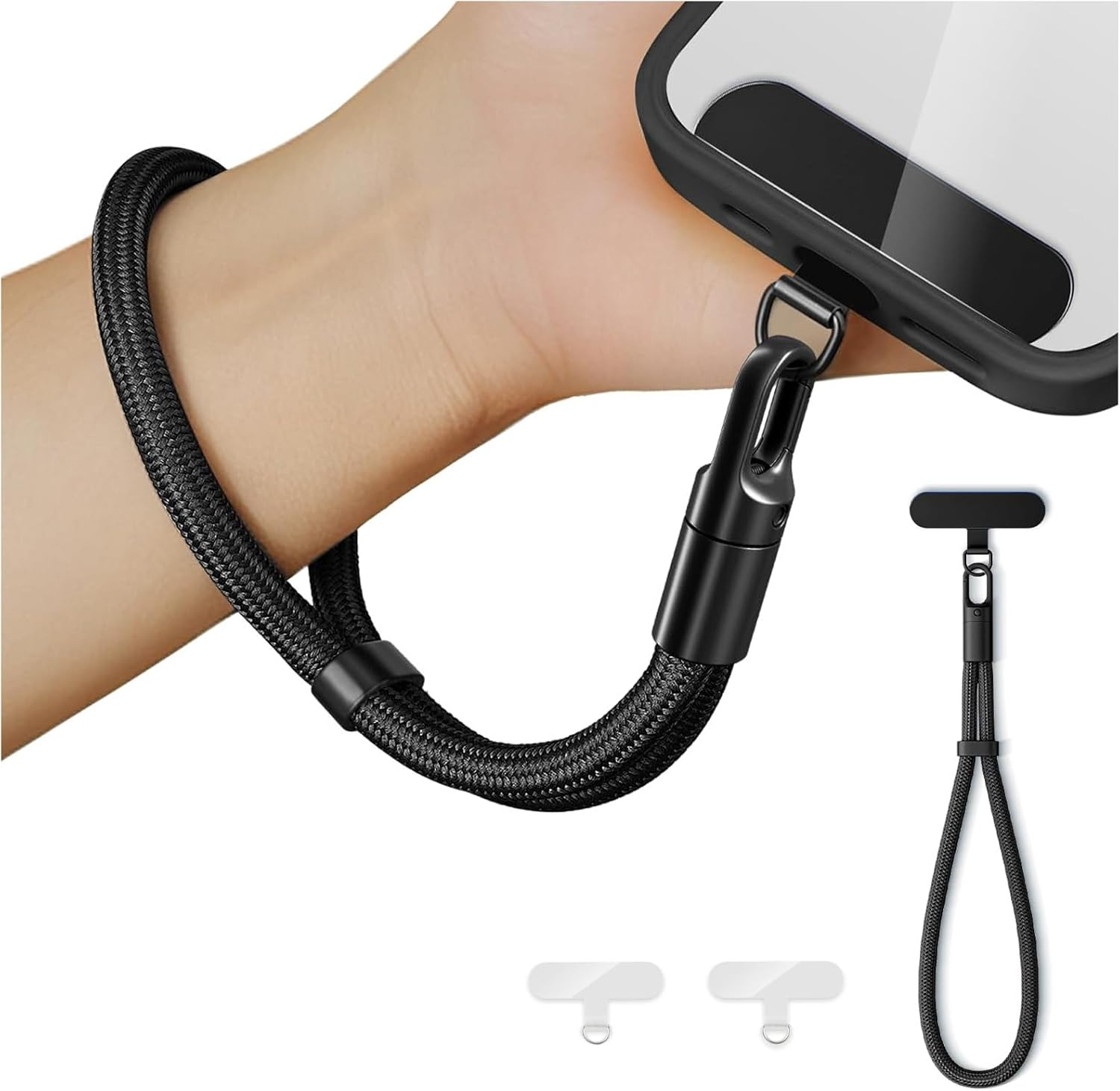 Phone Wrist Strap,2Pack Anti-Theft Phone Lanyard with 3 Tether Tabs Adjustable Hand Strap for Phone Camera Keys