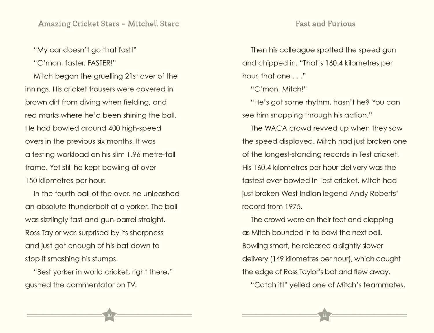 Mitchell Starc - the Incredible True Story: Amazing Cricket Stars: Book 4 image number 4