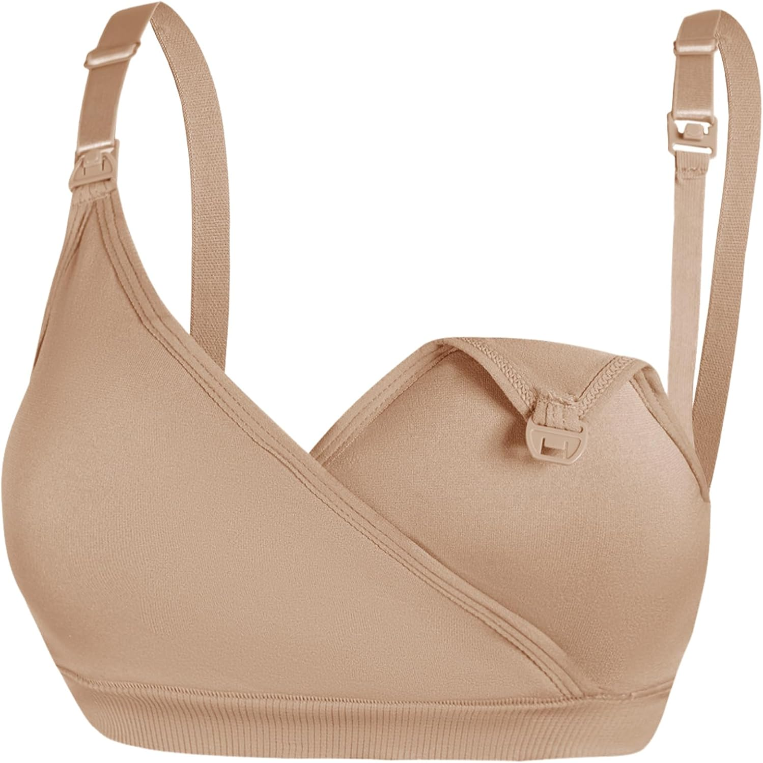 Dress Cici Premium Nursing Bra - U-Back Removable Padded Wire Free Support