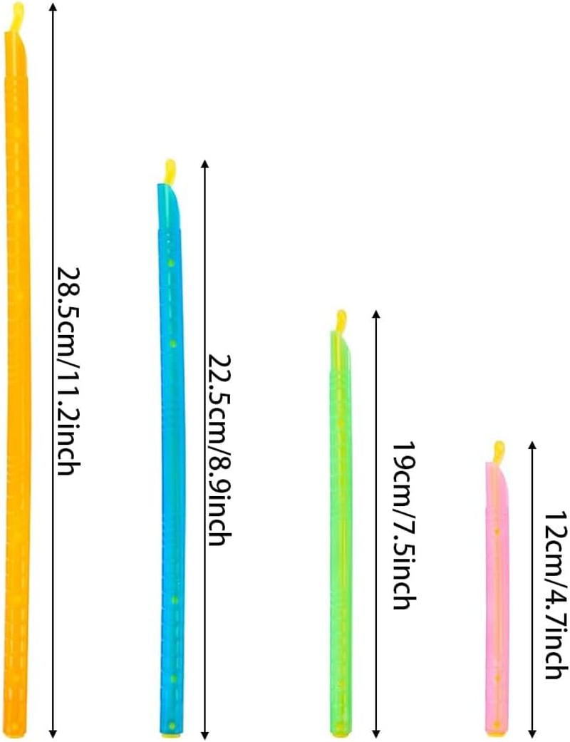 Bag Sealer Sealing Sticks Bag Clips Sealing Clips, 24Pcs Food Bag Sealer Sticks Bag Sealing Clips,Food Storage Sealer Sticks,Bag Sealing Clips Plastic Sealer Clips,Bag Sealer Clips,Bag Sealing Sticks image number 2