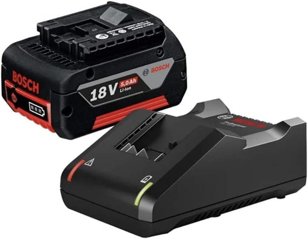Bosch Blue 18V Starter Kit GBA 5.0AH Battery + GAL 18V-40 Charger 0615990M1Z image number 1