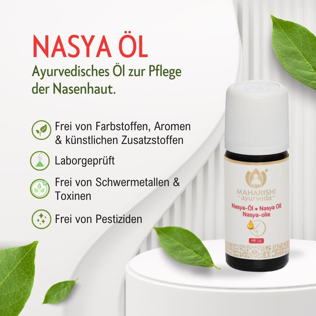 Maharishi Ayurveda Nasya Oil MP16 10 Ml image number 6