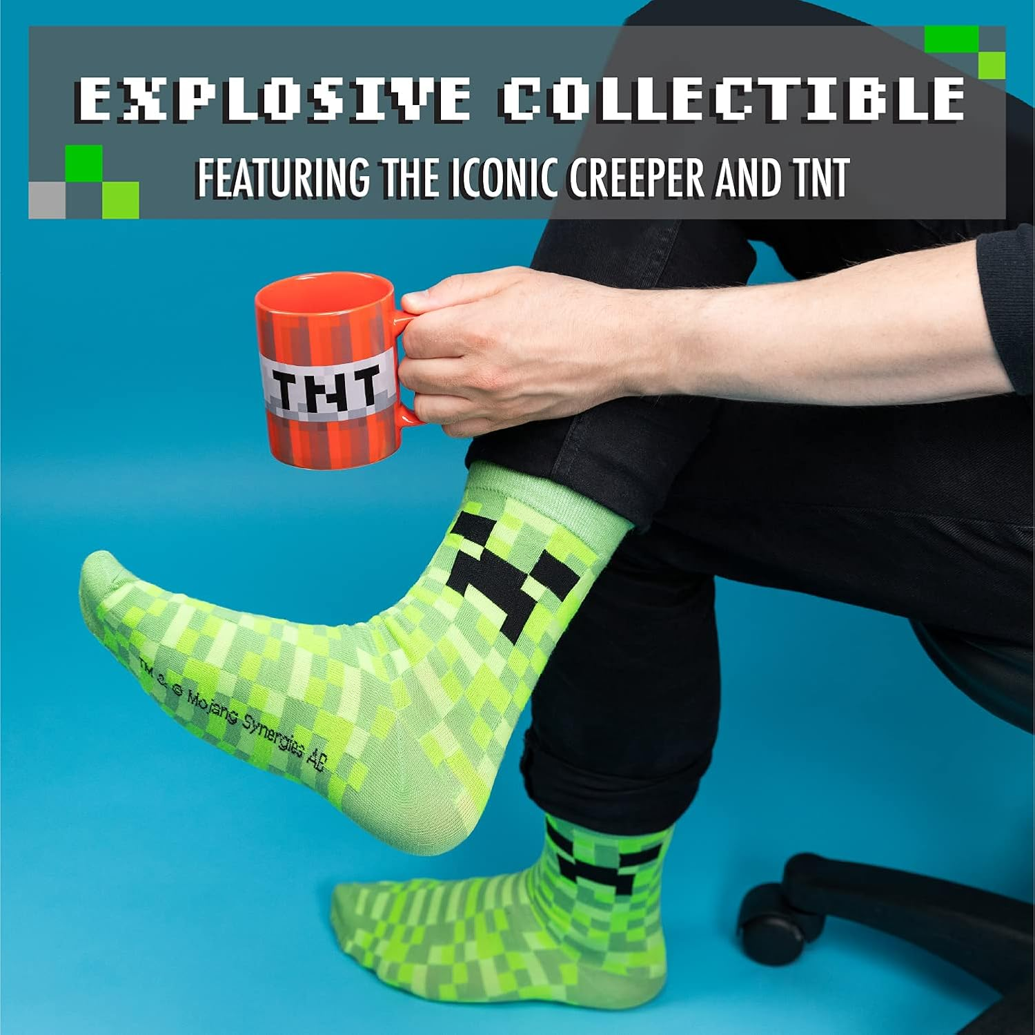 Minecraft Mug and Socks image number 4