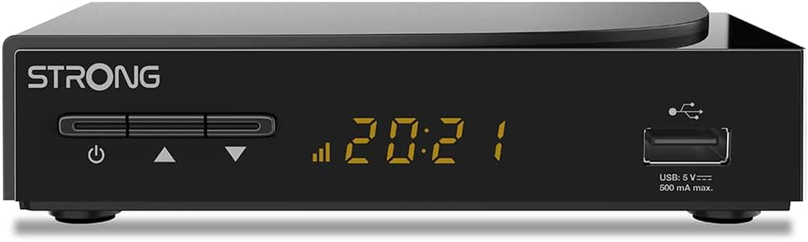 STRONG SRT 3030 | HD Cable Receiver | Digital Receiver with Recording Function | USB Connection | Event Timer | SD and HD Transmitter | DVB-C | HD TV image number 1