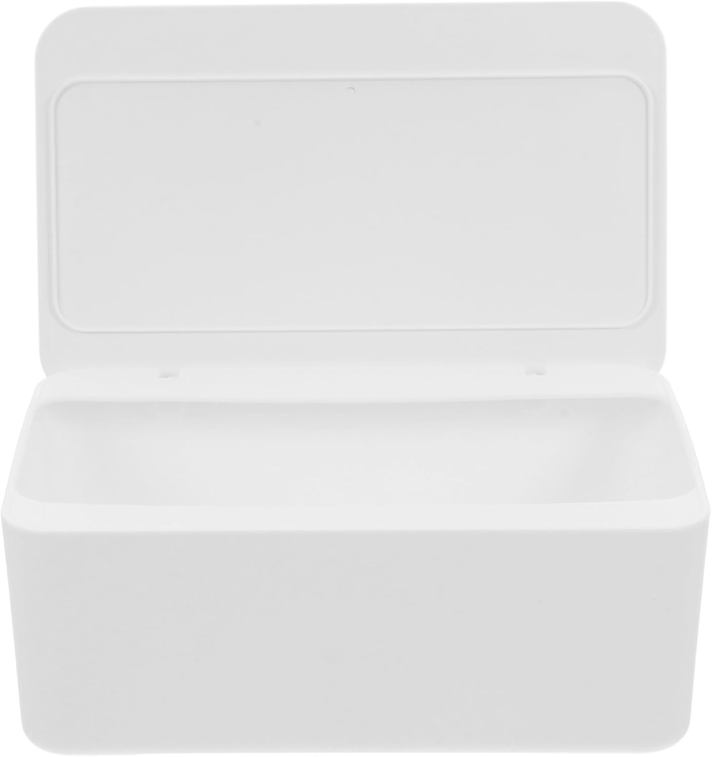 Storage Box Compact Wipes Dispenser for Bathroom Kitchen Office Easy to Pull Lid Storage image number 5