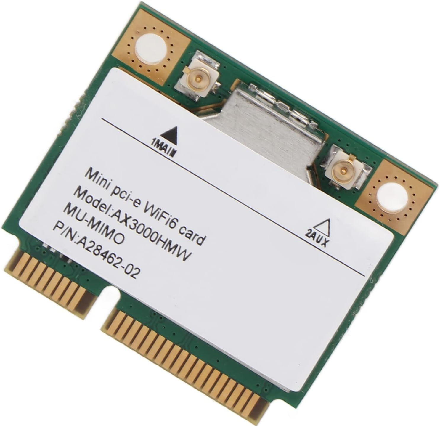AX3000HMW Dual Band Mini Pcie Wifi Network Card 802.11AX AC, 3000Mbps Wireless Card Mini Pcie Wifi6 Adapter, High Speed Wifi Adapter for Laptop PC image number 3