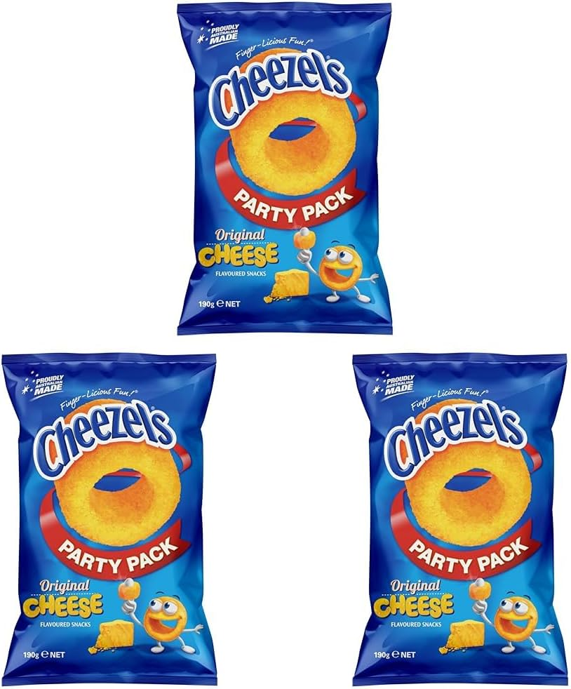 Cheezels Regular Cheese 190G image number 1