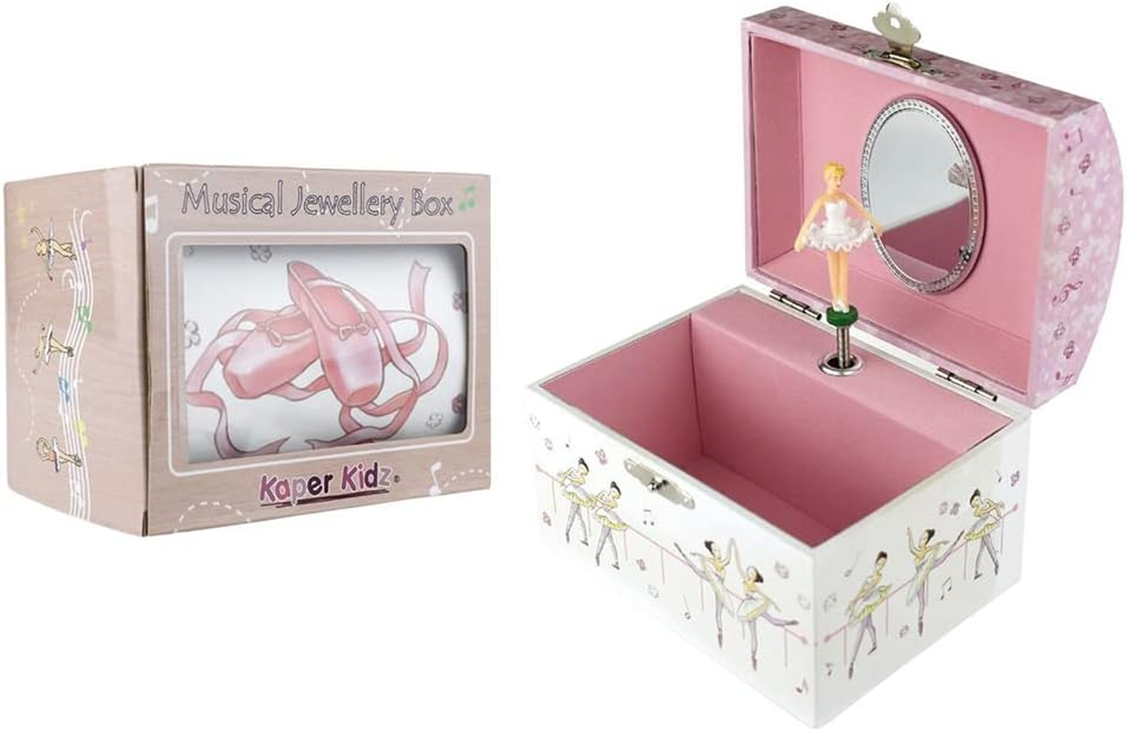 Kaper Kidz 13Cm Juilliard Academy Box/Dome Ballerina Music Toy Toddler 3Y+