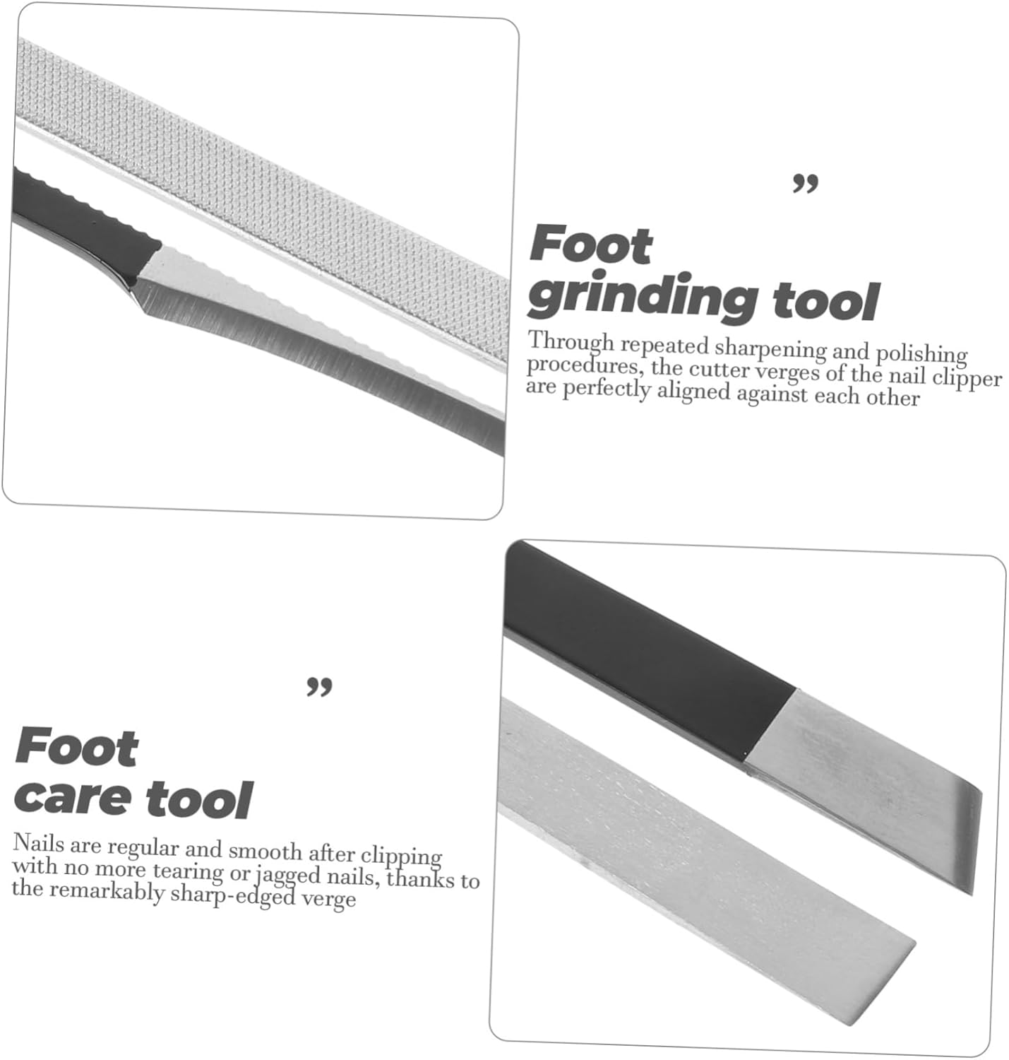 4Pcs Quality Stainless Steel Pedicure Knife Nail Foot Skin Accessories Trimming Tool for Nail Care image number 6