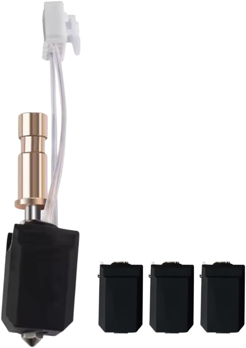 Kobra S1 Ceramic Hotend Upgrade for Anycubic Kobra S1/S1C 3D Printer, .4Mm Nozzle Replacement Hotend Assembly with Heater Block, Thermistor, Heat Break, Silicone Sock &ndash; 3D Printer Accessories & Parts image number 4