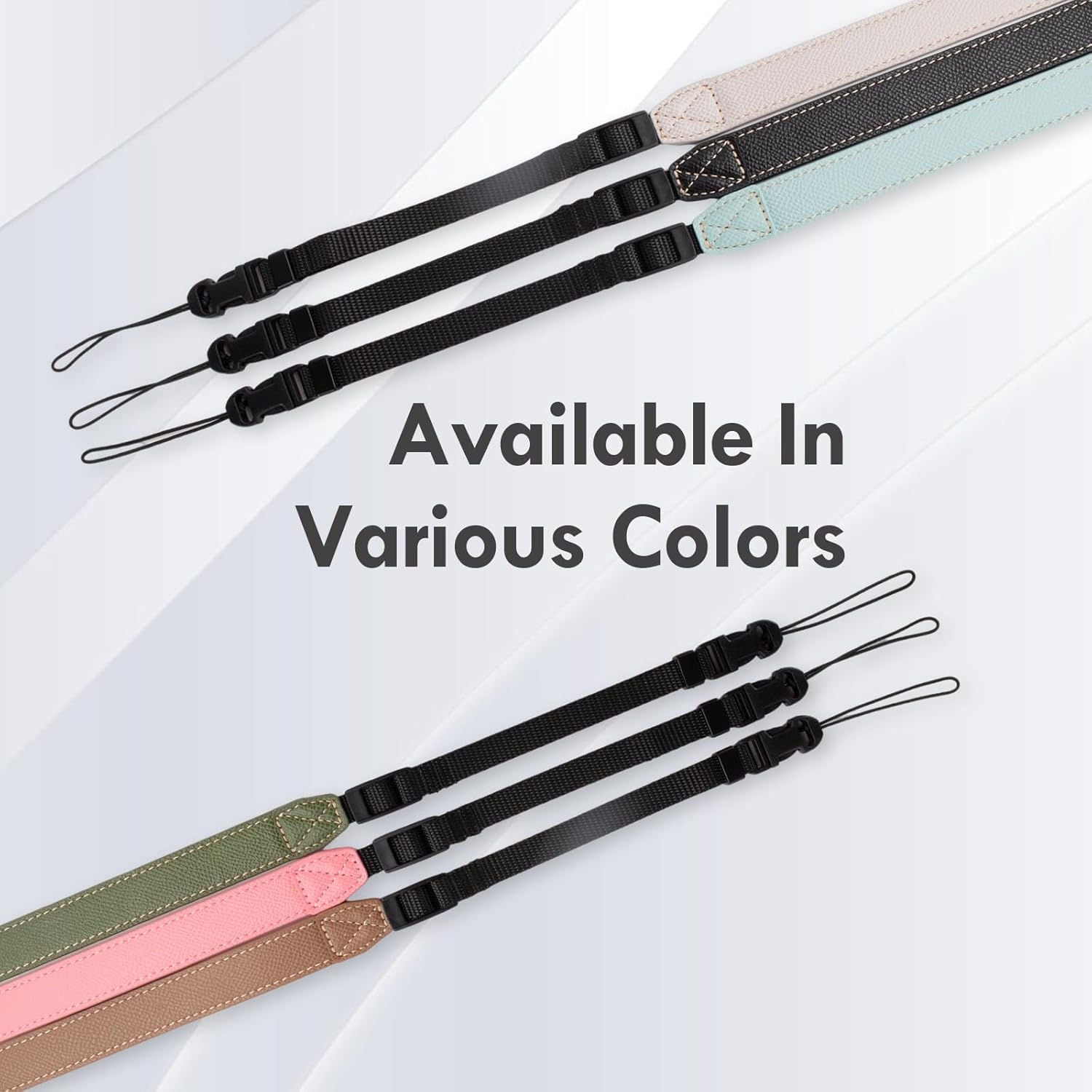 VOVMOEYA Camera Neck Strap,G7X MARK III Body Strap PU Shoulder Adjustable Strap for Photographers for Fujifilm/For Nikon/For Canon/For Sony/For Minolta/For Panasonic/Slr/Dslr Cameras Texture - Coffee image number 2