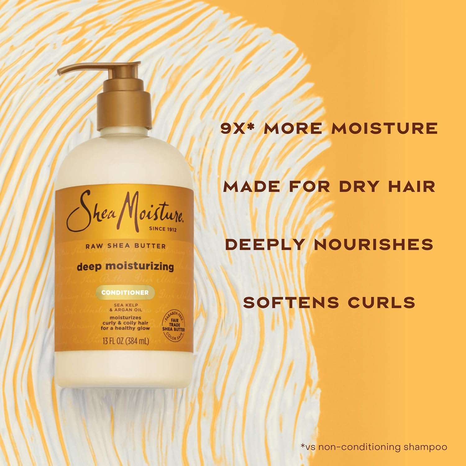 Shea Moisture Raw Shea Butter Restorative Conditioner 13 Oz image number 6