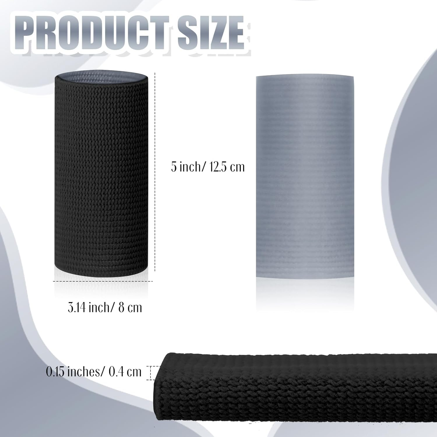 JZCD 2 Pcs Ankle Brace Ankle Gel Sleeves Skate Socks Protection for Figure Skating, Hockey, Roller, Inline, Riding Ankle Compression Sleeve (Black) image number 5