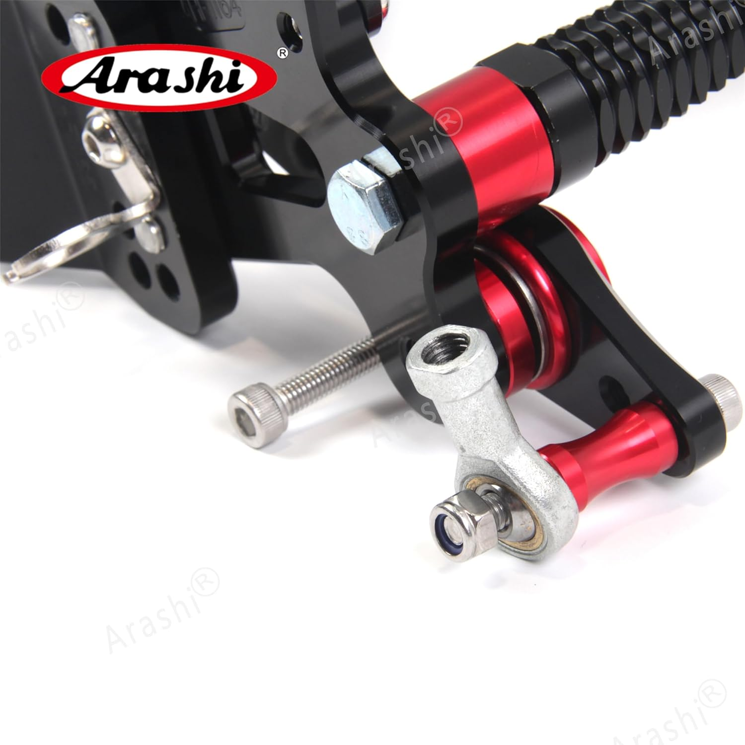 Arashi (Version 2.0) Rearsets for Kawasaki Z900 ZR900 2020-2022 Motorcycle Accessories Parts Adjustable Footrests Foot Peg Rear Sets Z ZR 900 Black image number 2