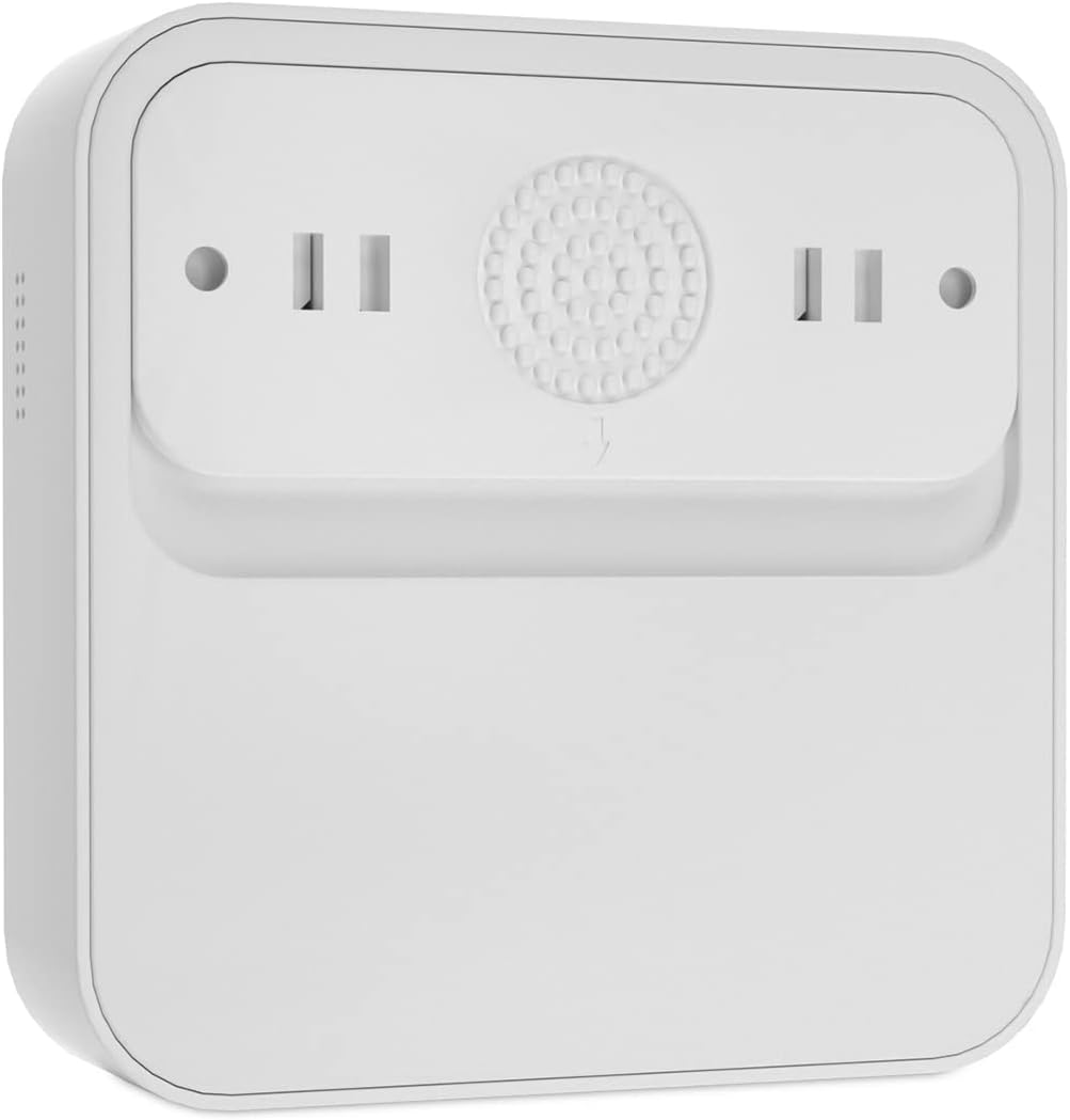 RAYWE Wi-Fi Temperature and Humidity Meter, Wi-Fi Temperature Humidity Meter Indoor Hygrometer Temperature Sensor Alarm APP Control 2.9-Inch LCD Backlight Display ℃ /℉ with Time Date for Home