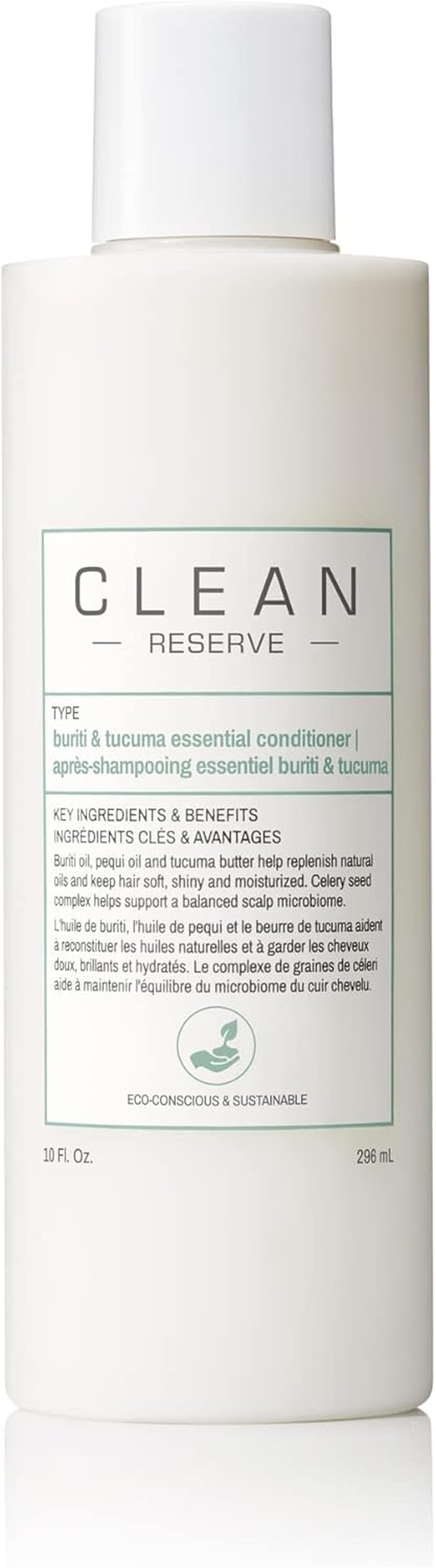 Clean Beauty Reserve Buriti and Tucuma Hair Conditioner 296 Ml image number 4