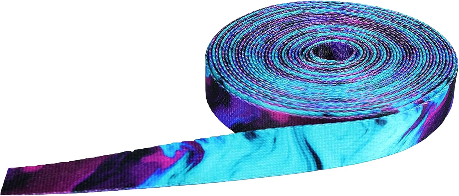 Strapworks Print Poly Webbing - Utility Strap for Outdoor Activities, Crafts, Dog Leashes - 1 Inch X 10 Yards, 5 Colorful Prints image number 4