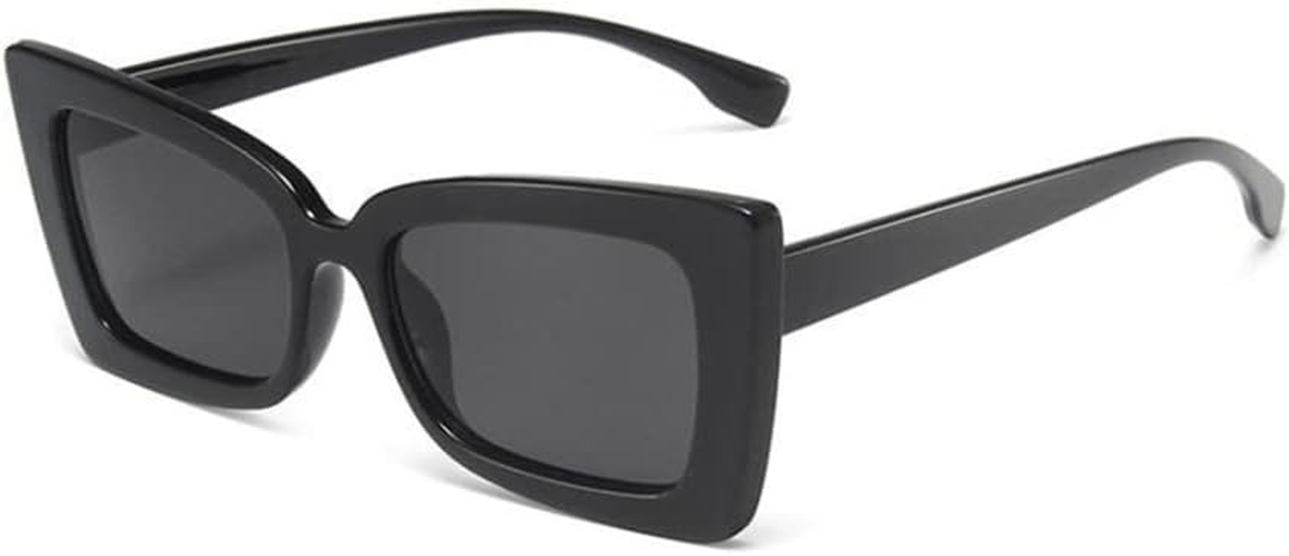 Retro Square Sunglasses Women Vintage Lens Big Gradient Rectangle Sun Glasses Female