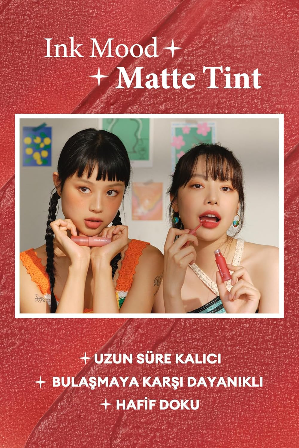 Peripera Ink Mood Matte Tint - Ginger Red image number 4