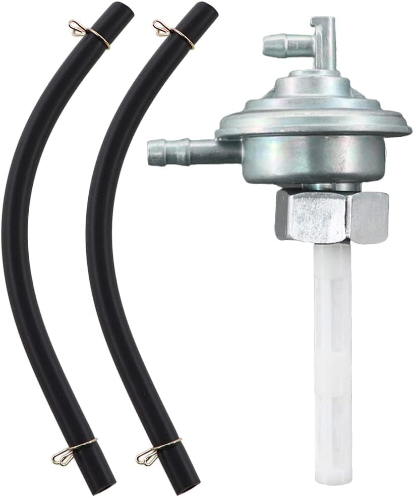 MCHNIC Scooter Fuel Tap Vacuum M16 X 1.5 Metal Tank with Fuel Hose for CPI Keeway Kymco SYM GY6 139QMB Generic Baotian Benzhou Scooter image number 3