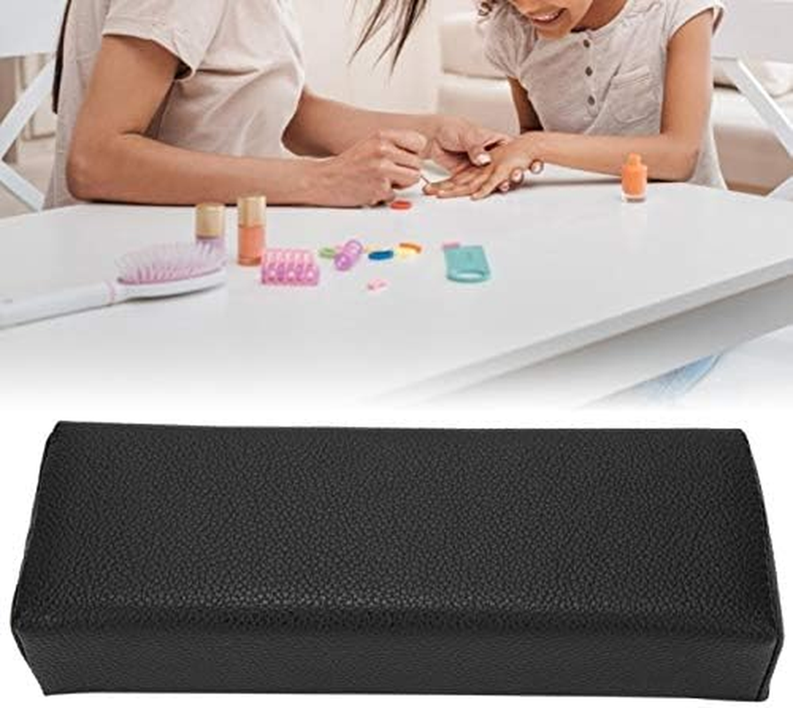 Hand Rest Pillow, Hand Pillow Manicure Hand Pillow, for Nail Salon for Home(Black) image number 1