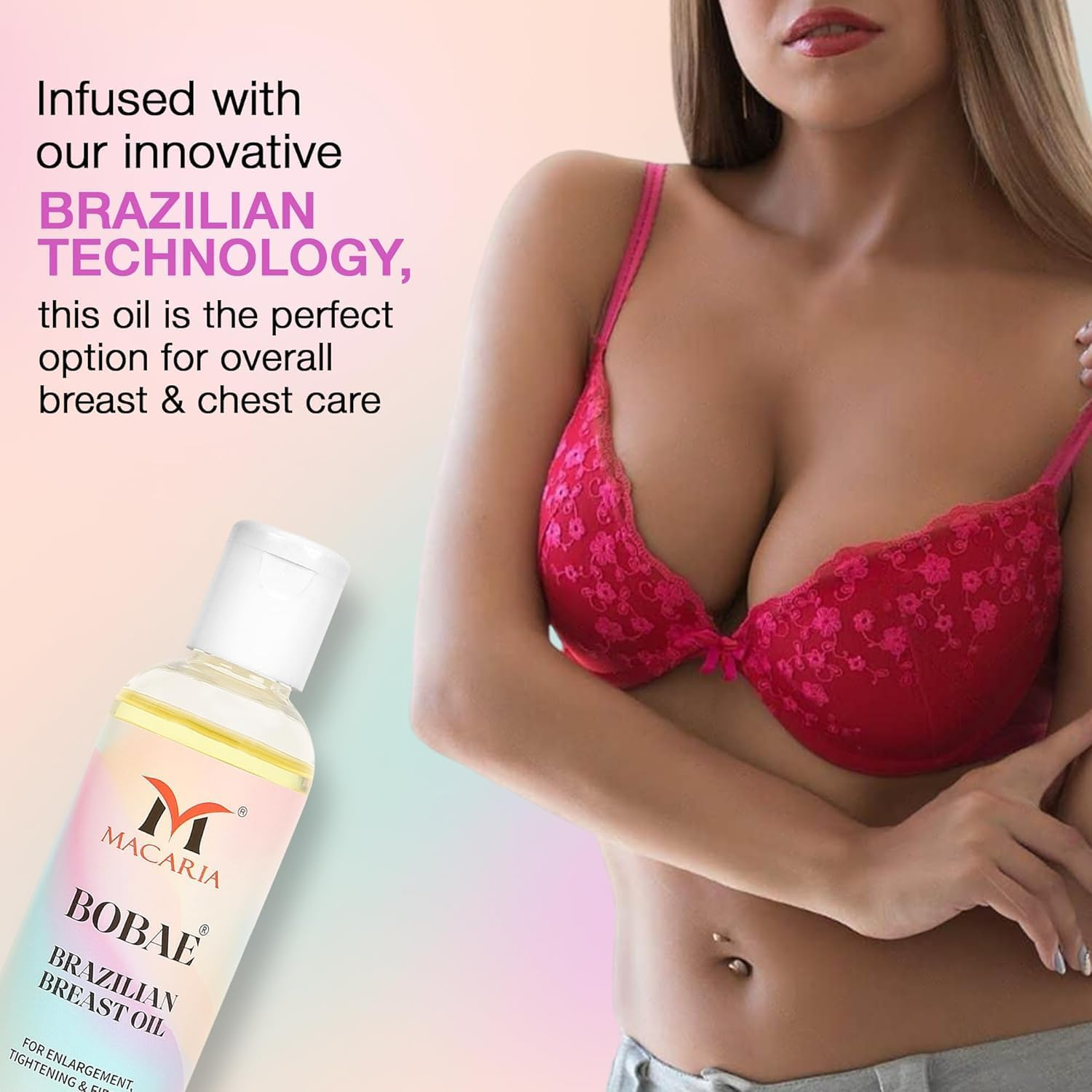 Bobae Brazilian Breast Bust Boobs Enhancement Oil Mtf image number 2