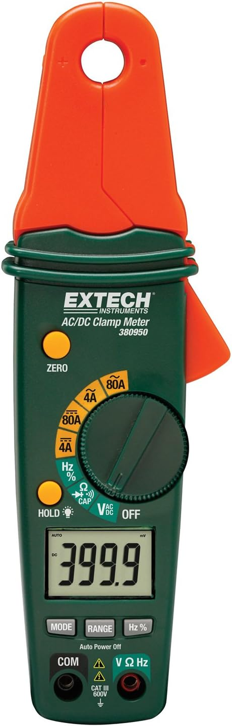 Extech 380950 Mini AC/DC 80A Clamp Meter image number 3