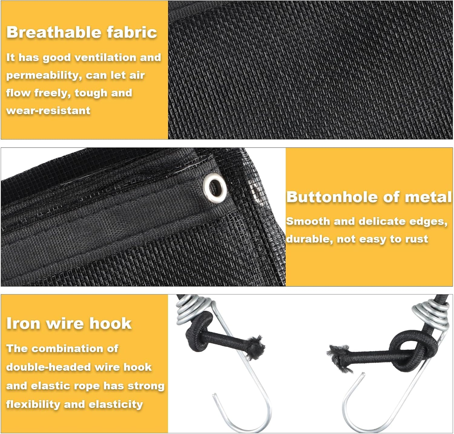 Dog Car Barrier Guard Netting Mesh, 115 X 62 Cm Car Pet Barrier Safety Net for Dog with Adjusting Rope and Hook, Mesh Dog Guard for Car Boot, Dog Car Divider Net for Suvs, Van, Truck, Vehicles