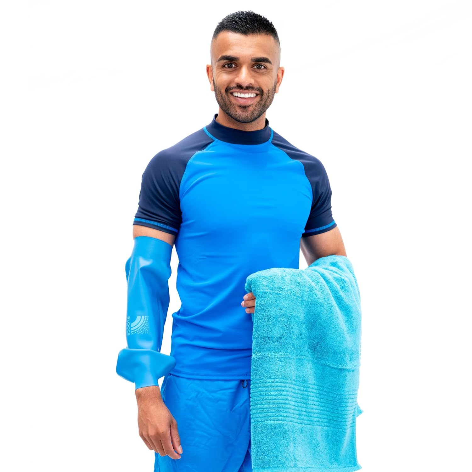 Bloccs Waterproof PICC Line Cover. Elbow Protector, Adult (Large) image number 5