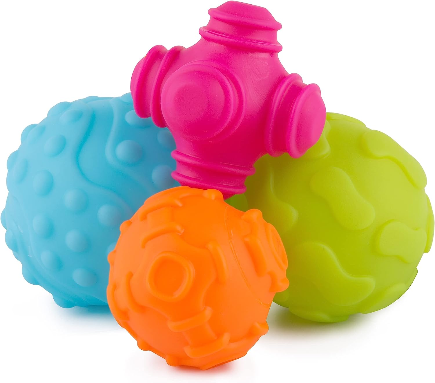 Playgro Textured Sensory Balls Baby Bath Toy image number 2