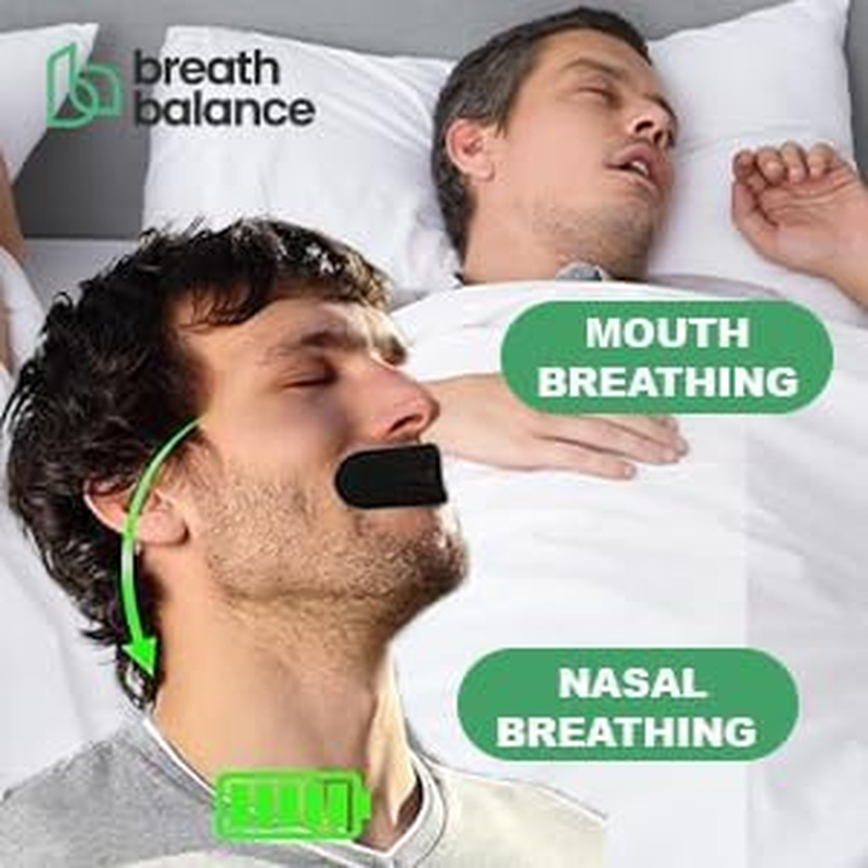 Mouth Tape for Sleeping 40 Pieces Snoring Aids for Men Women Helps Stop Snoring and Develops Nasal Breathing Habits Mouth Strips for Sleeping Reduce Snoring Improve Sleep Quality image number 4
