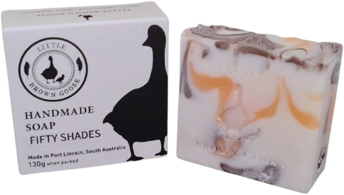 Little Brown Goose Confetti Handmade Soap for Men & Women - Natural, Hydrating & Moisturizing Soap Bar - Artisan Soap with Shea Butter, Cocoa Butter, Glycerine & Olive Oil image number 1