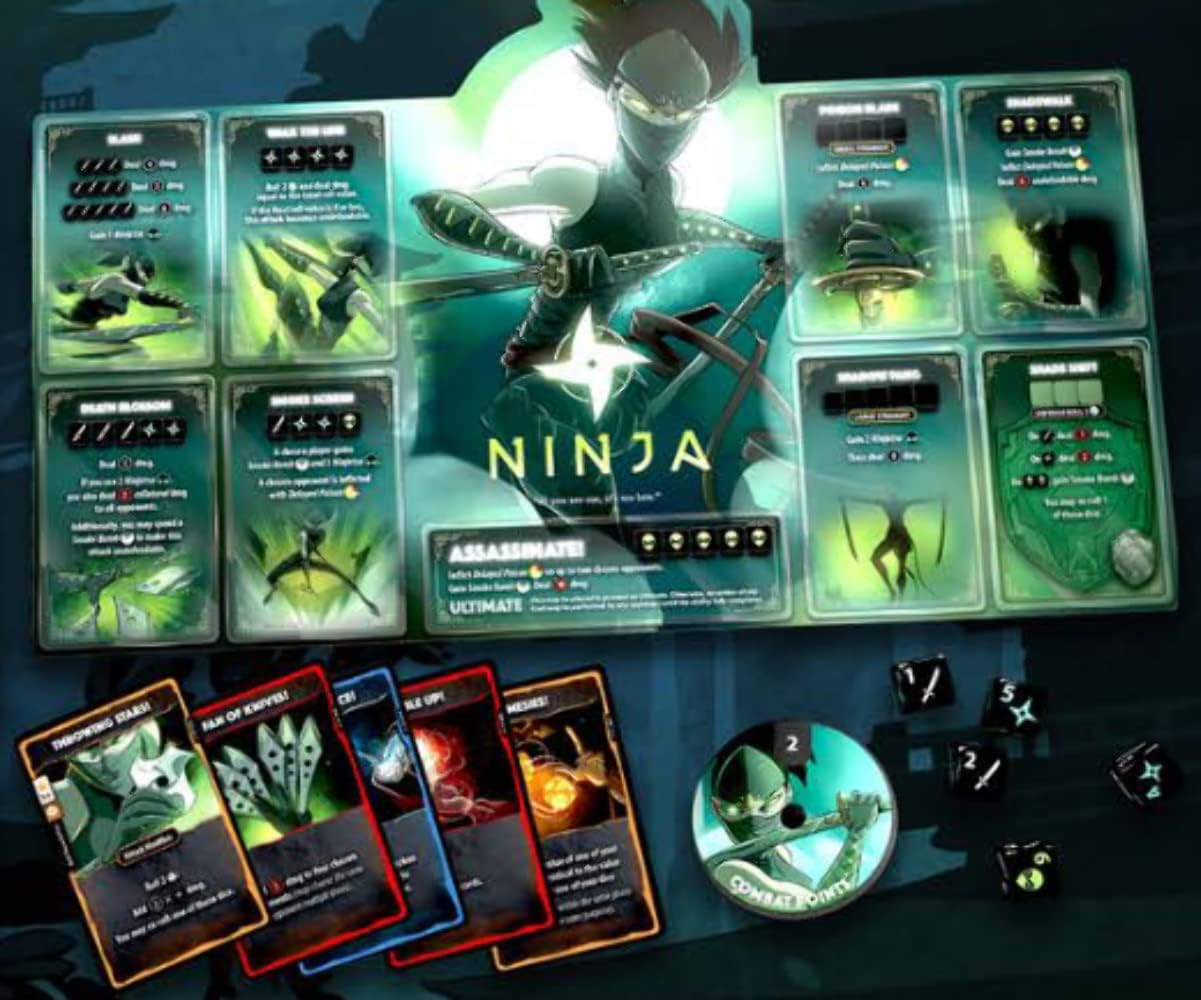 Roxley Games Dice Throne Season One - Box 4 - Treant Vs Ninja