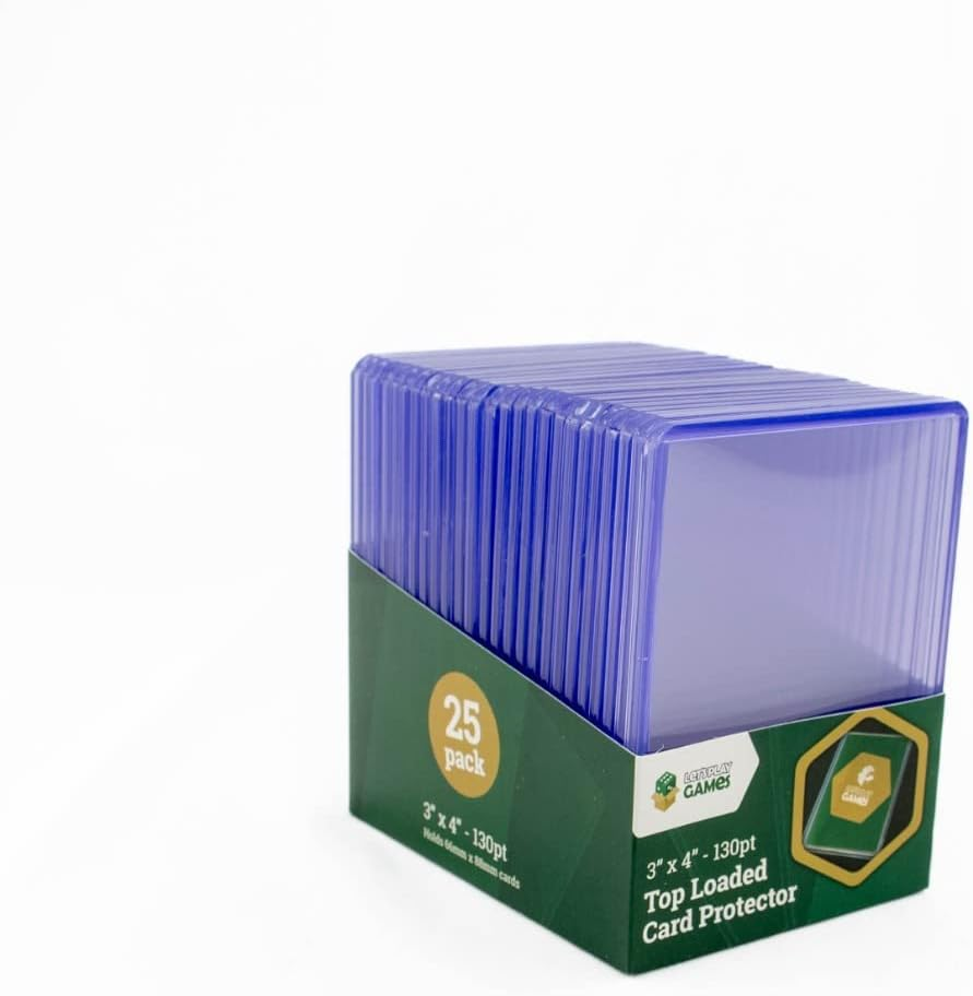 LPG Top Loaded Card Protector 3"X4" 130Pt (25) image number 1