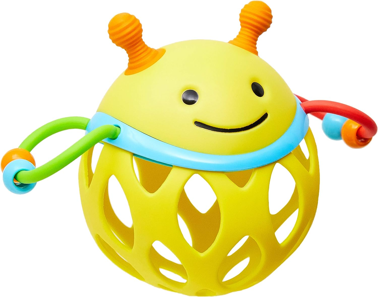 Skip Hop Explore and More Roll around Rattle Toy, Bee image number 5