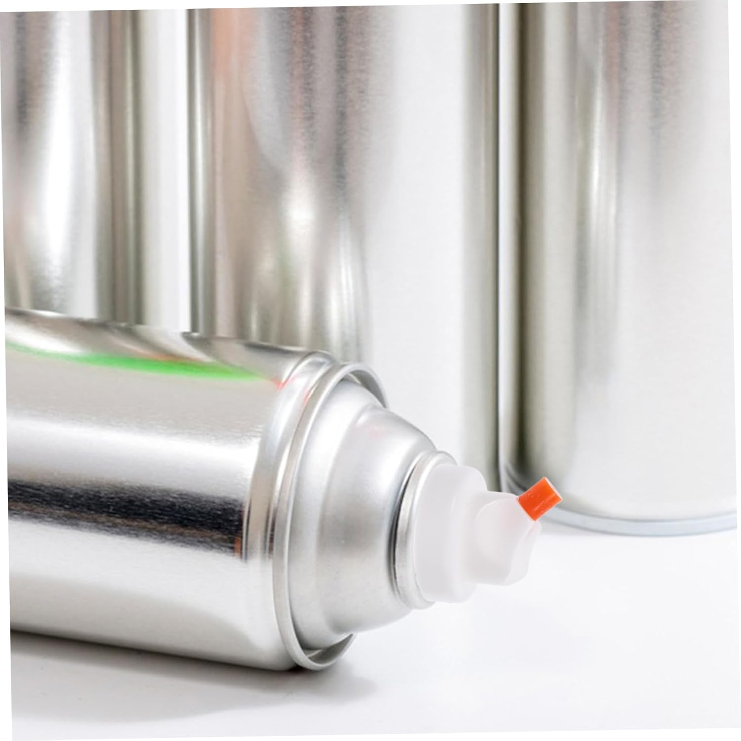 BELLIFFY 10Pcs Plastic Spray Nozzles for Bottles Replacement Mist Spray Bottle Nozzles Easy Install Heavy Duty Head for Art Supplies Cleaning Gardening image number 1