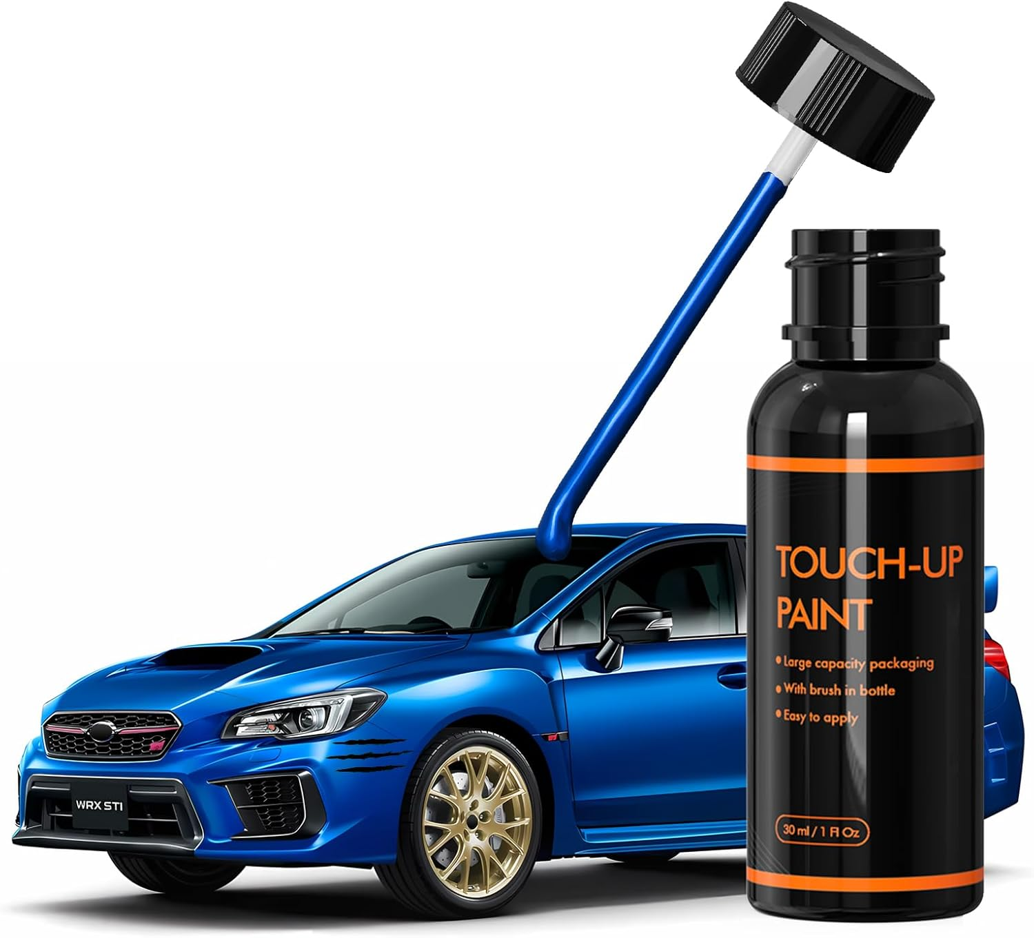 K7X World Rally Blue Touch up Paint for Subaru, DIY Car Paint Scratch Repair Kit, Automotive Paint, Quick & Easy Fix Scratch Repair for Brz/Wrx/Impreza/S209 image number 4
