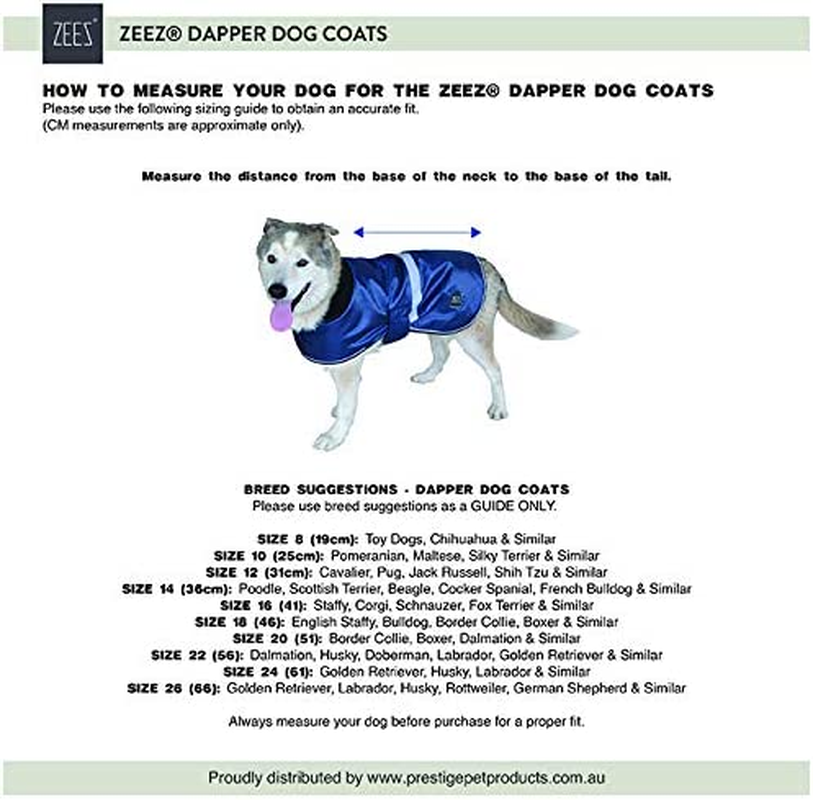 ZEEZ Dapper Dog Coat Size 22 (56Cm), Old Navy image number 1