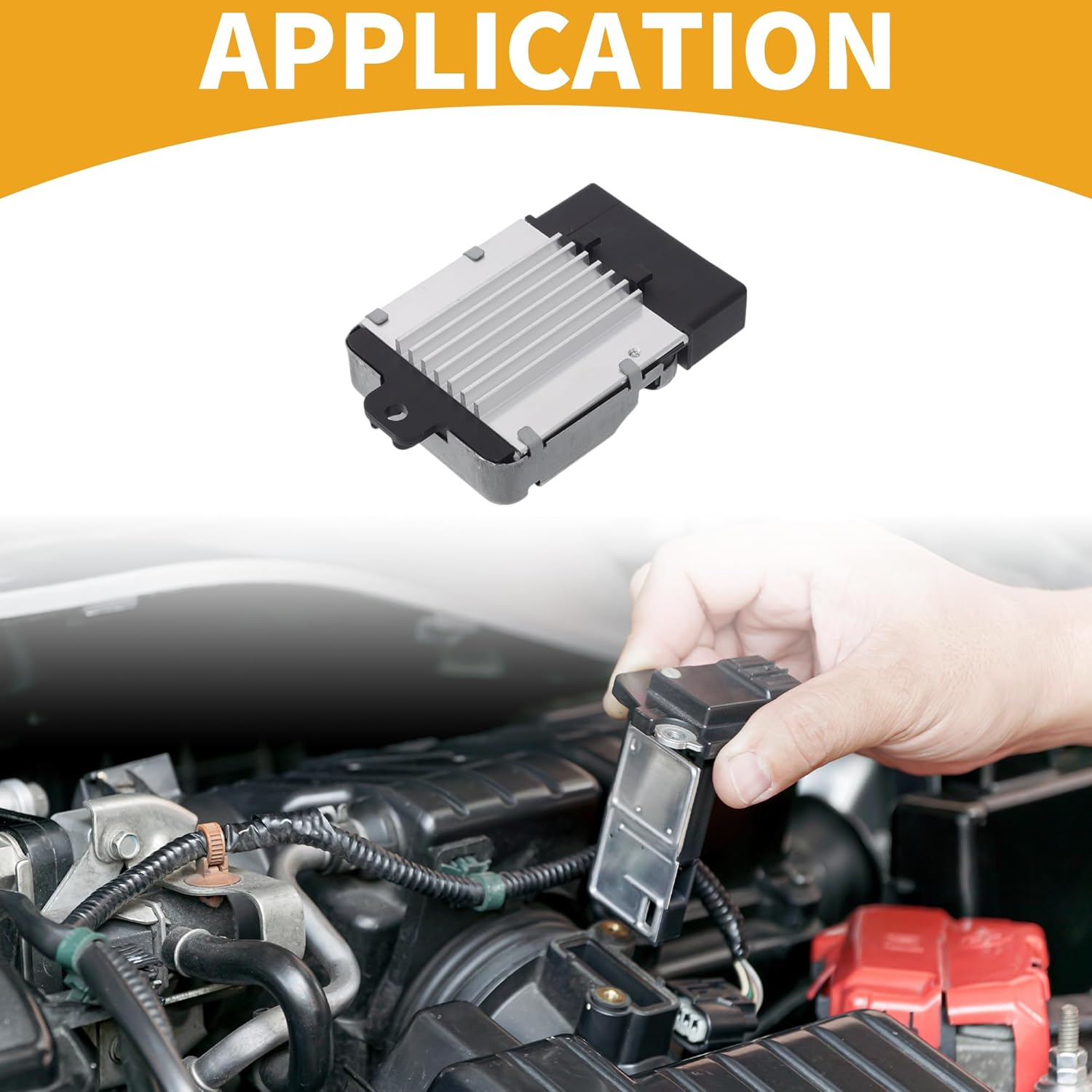 X AUTOHAUX HVAC Blower Motor Resistor Heater Blower Resistor No.8716522050/Ru454/Ja1669/Ru1147/Ru454/8716522040 for Lexus LS400 1998-1999 Plastic Metal 1 Pcs