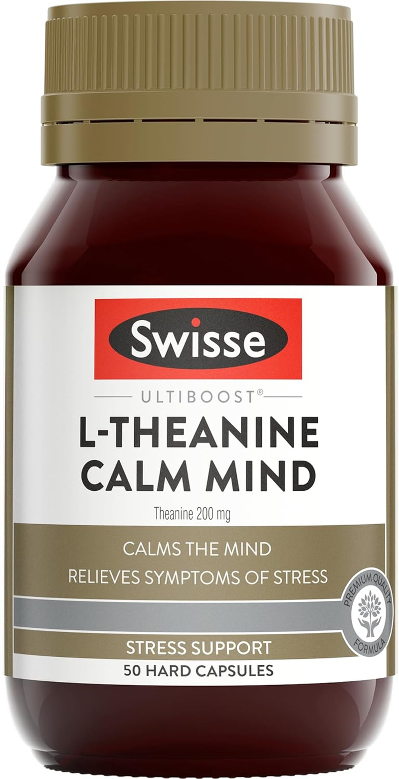 Swisse Ultiboost L-Theanine Calm Mind 50 Capsules image number 1
