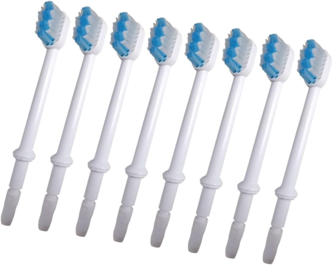 8Pcs Toothbrush Head Brush Heads for Water Toothpick Oral Irrigator Accessories Brush for Oral Irrigator Replacement White image number 5