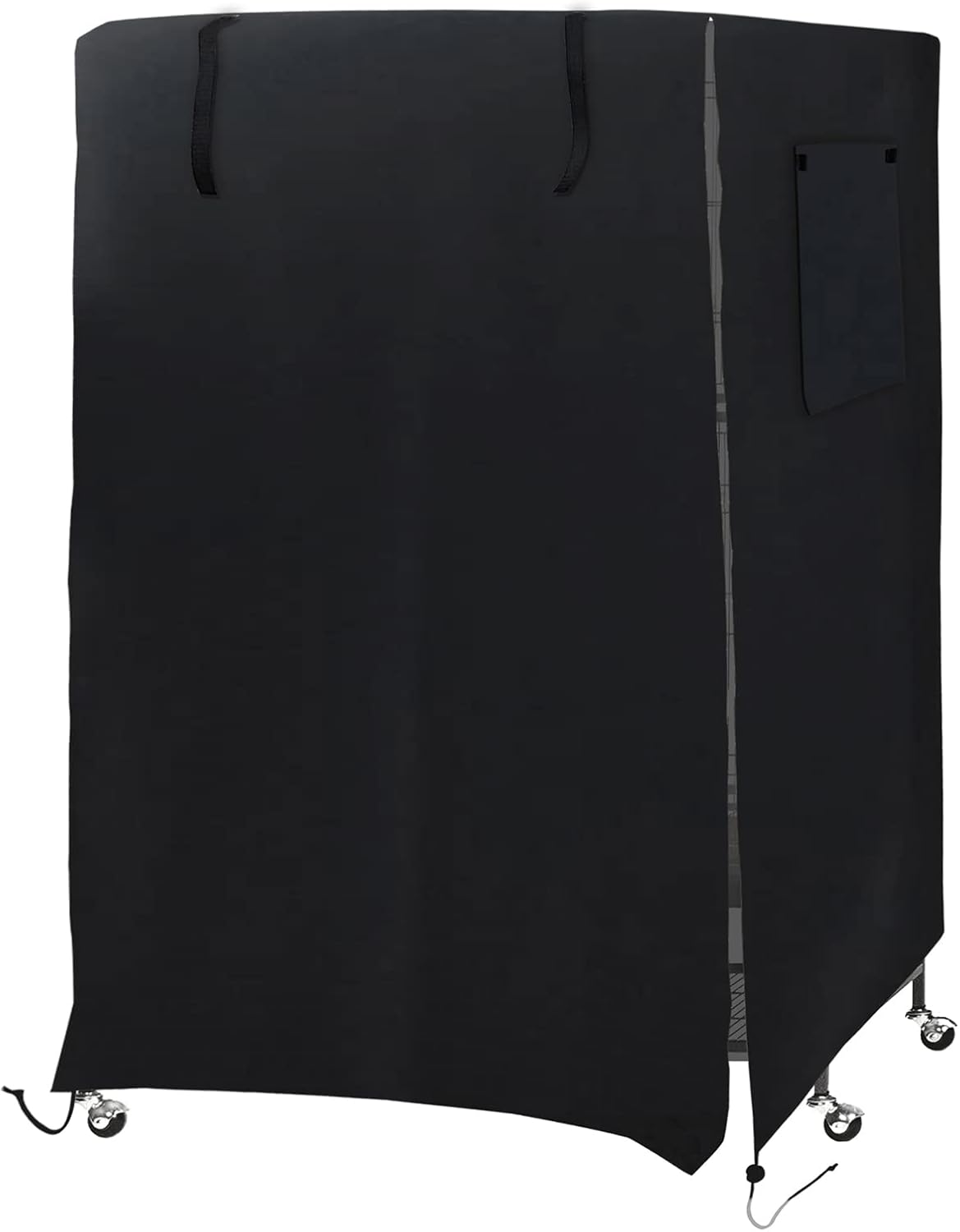 Birdcage Cover Night Birdcage Cover Sleep Helper for Brid Cage with Window Drawstring Bird Cage Waterproof Windshield Dust-Proof Parrot Cage Cover Breathable Washable Birds Cage Seed Catcher GTRH image number 5