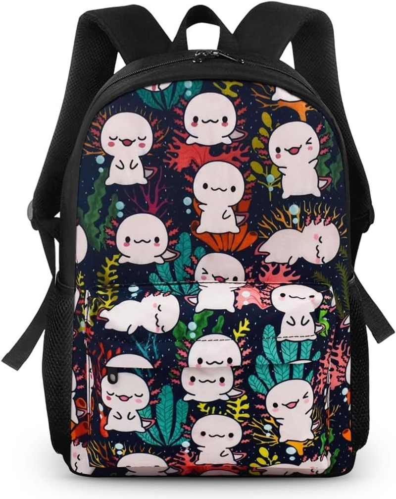 Cute Backpack,Causal Travel School Bags Laptop Backpack for Teenage Girls Lightweight Rucksack Water Resistant Bookbag College Girl Boys Daypack Travel 40X29X12.5Cm