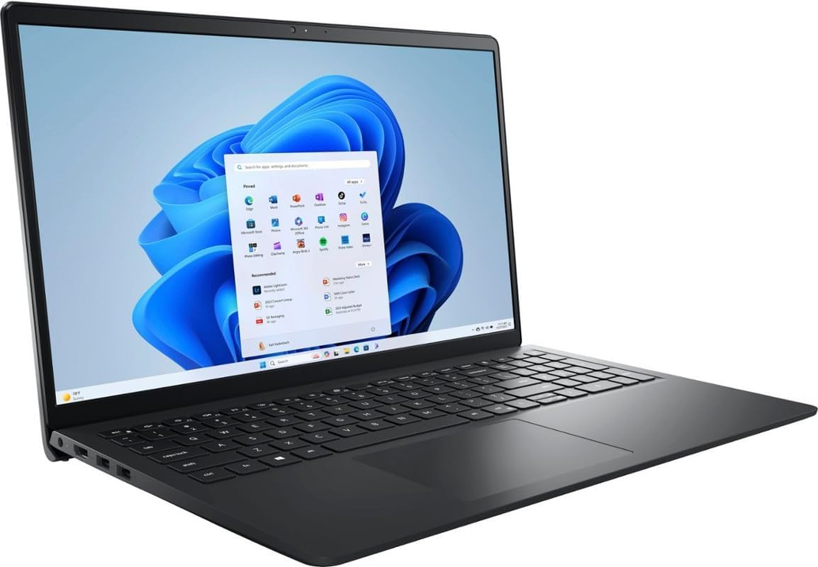 Dell Inspiron Touchscreen Laptop, 15.6" Business & Student Laptop Computer, Windows 11 Pro Laptop 16GB RAM 1TB SSD, Intel I5-1155G7 Processor, Full HD IPS Display, Numeric Keypad, Carbon Black image number 4